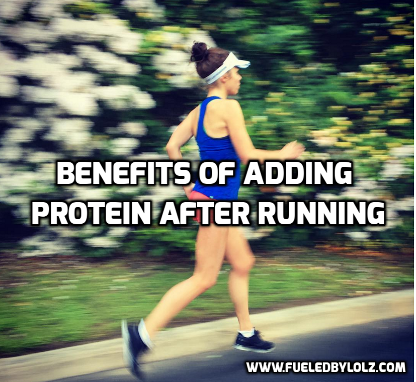 benefits of adding protein after running