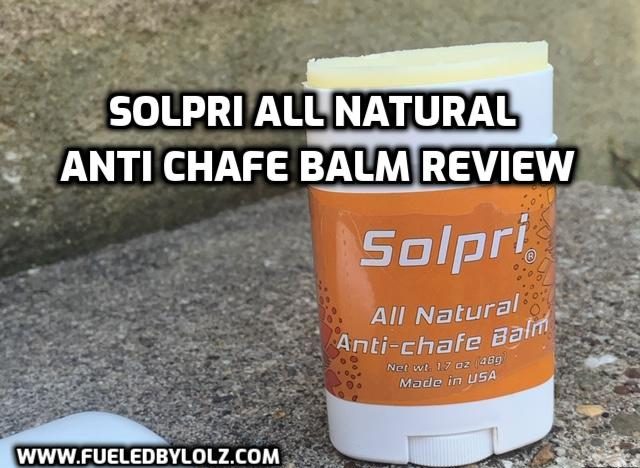 Solpri All Natural Anti Chafe Balm Review